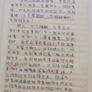 篮球训练感想和收获简短怎么写三年级